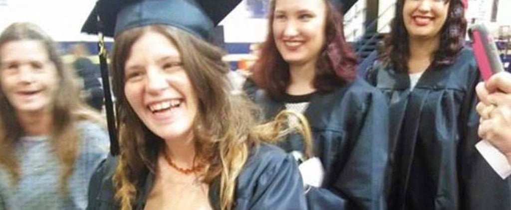 Mom Breastfeeding During Graduation