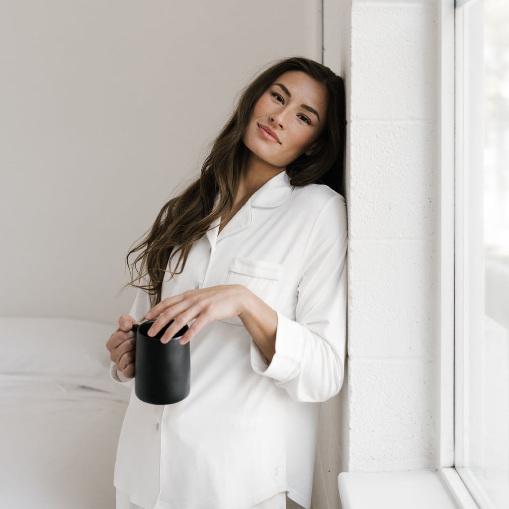 Cosy Earth Long Sleeve Stretch-Knit Bamboo Pajama Set