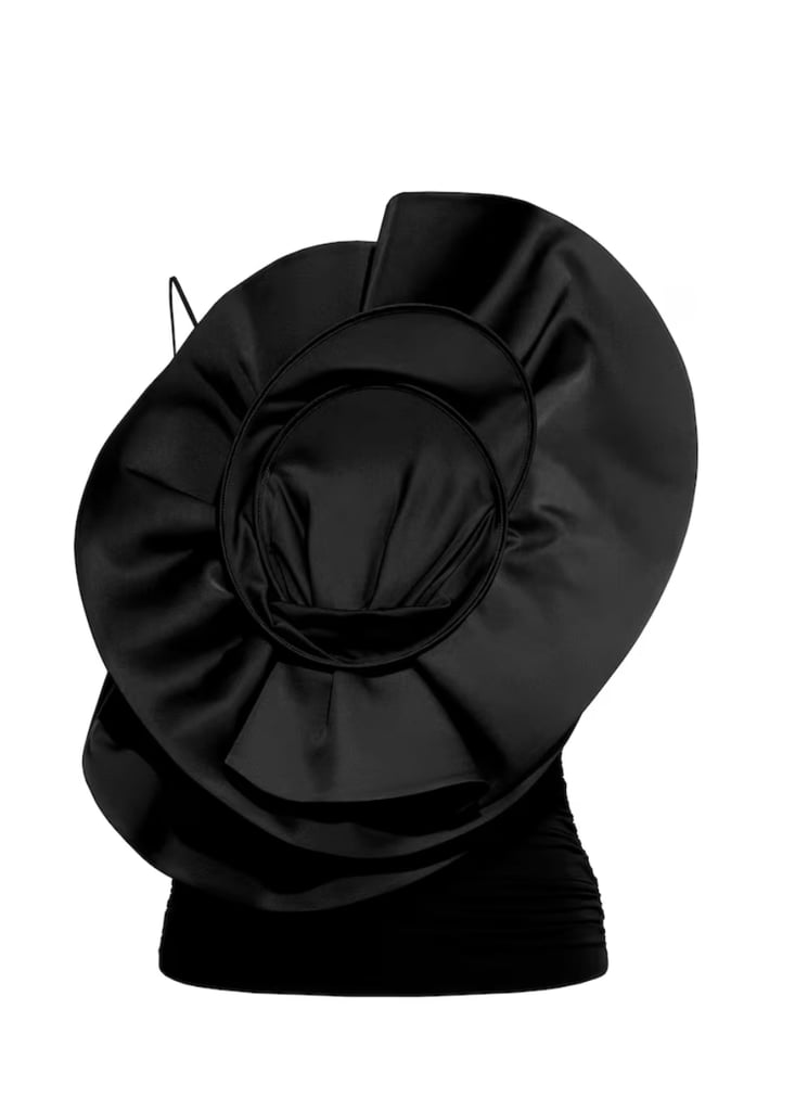 Magda Butrym X H&M Ruffled Satin Bustier Top