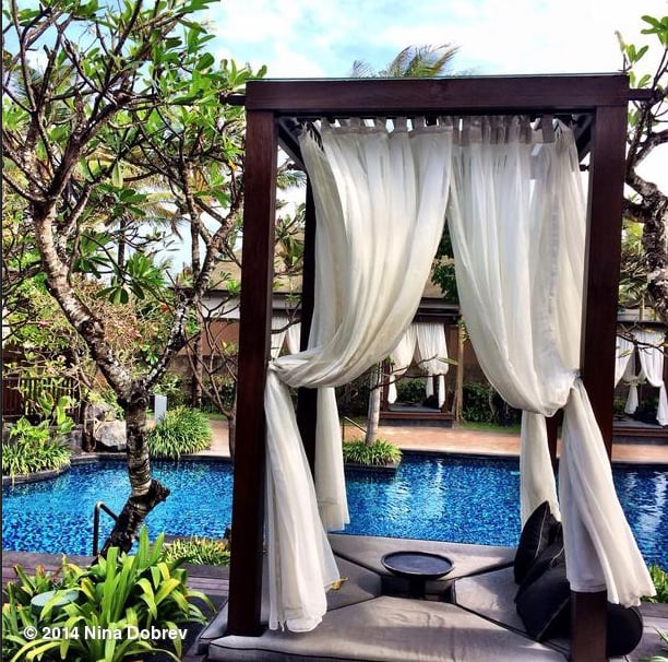 Nina Dobrev got away to Bali. 
Source: Instagram user ninadobrev