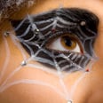22个蜘蛛网化妆看起来将在万圣节