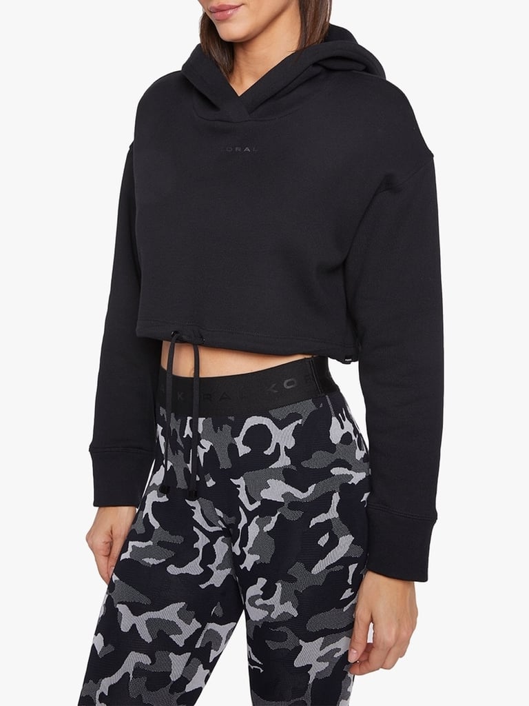 Koral Clover Matte Cropped Sweatshirt