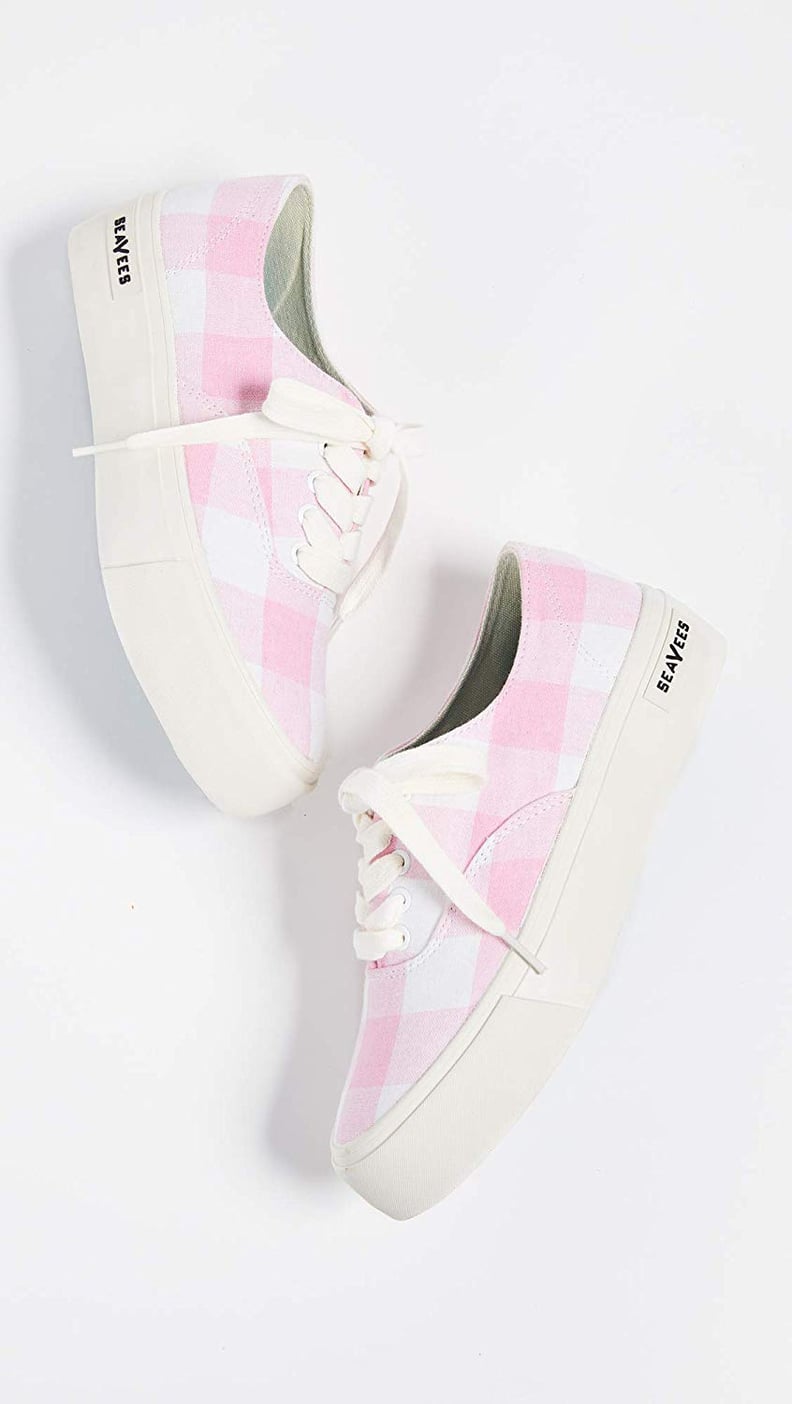 SeaVees Legend Platform Gingham Sneakers