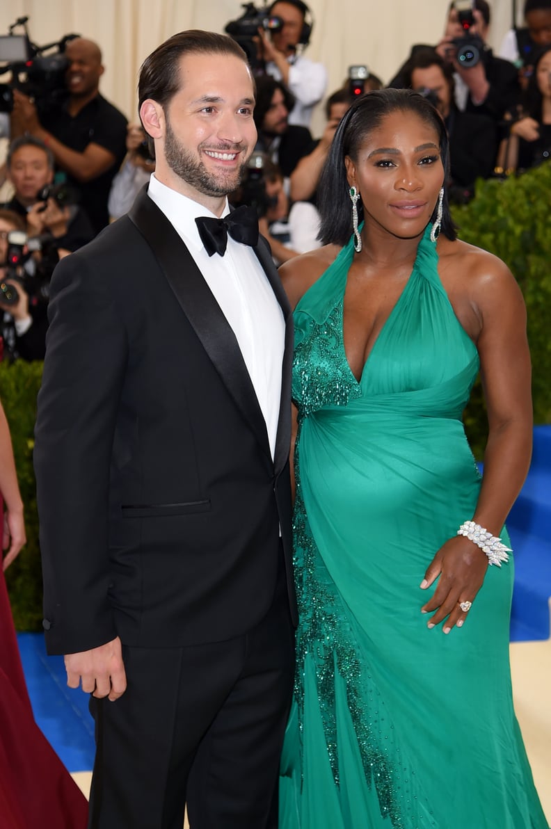 Serena Williams and Alexis Ohanian