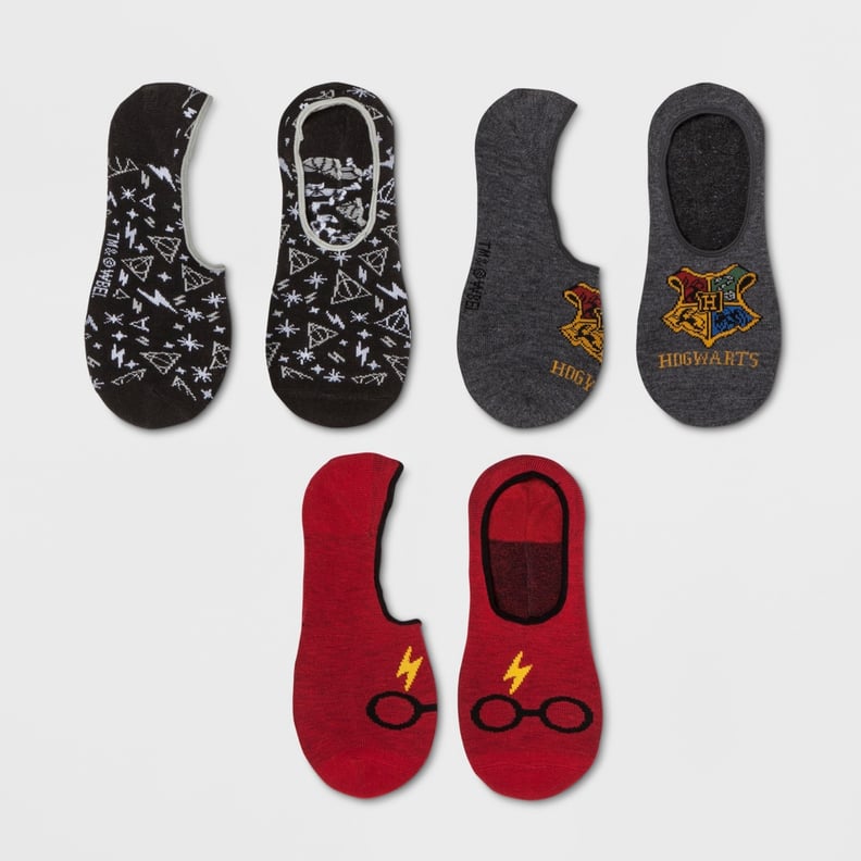 Harry Potter 3pk Liner Casual Socks