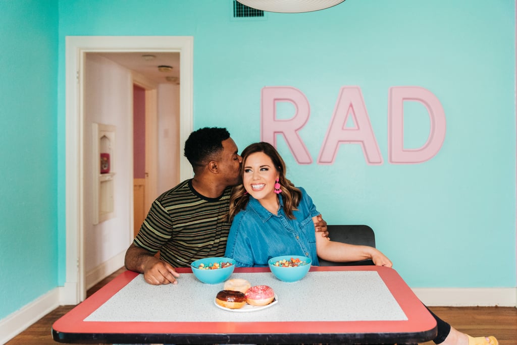 Retro '80s and '90s Engagement Shoot