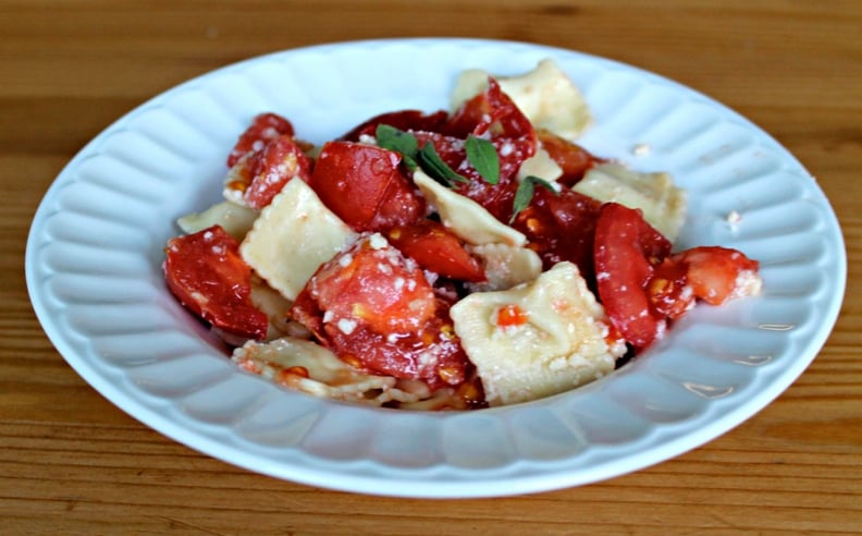 Mini Ravioli With Fresh Tomatoes