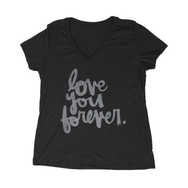 Love You Forever Women's V-neck Tee