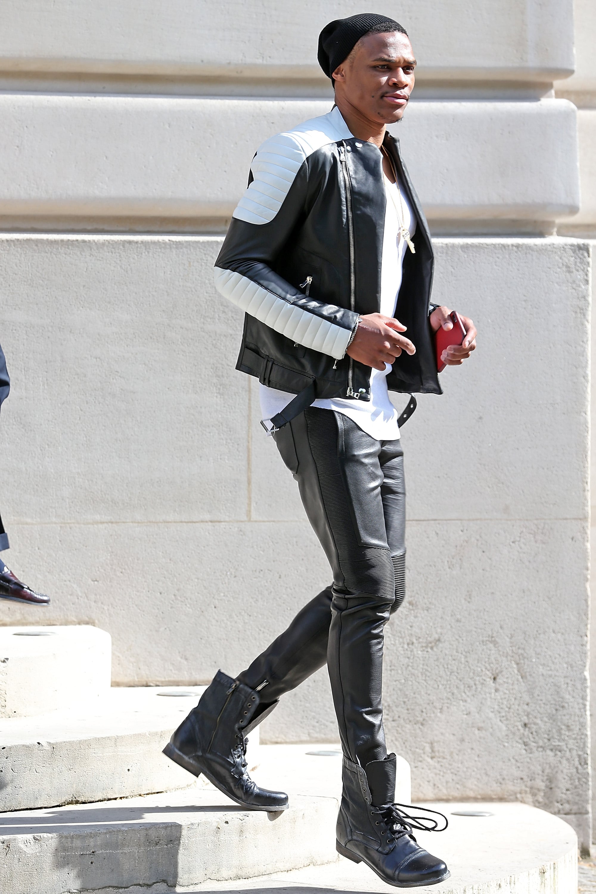 Louis Vuitton Spring 2014 Menswear  Leather jacket, Leather jacket men  style, Leather jacket men