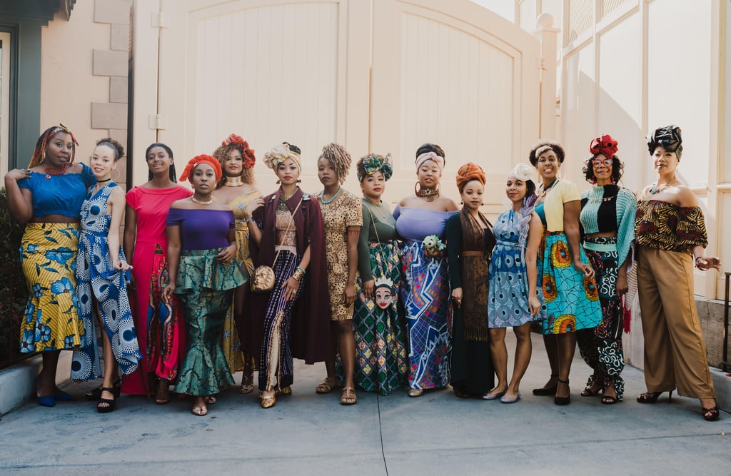 Women Dress Up as Disney Princesses in African Prints