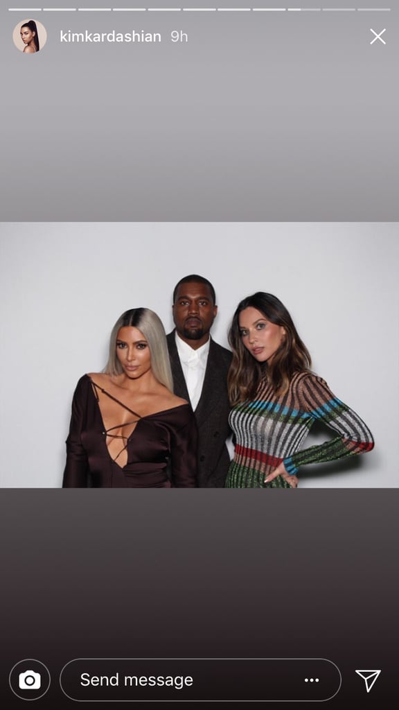 Kim Kardashian and Kanye West at Ellen's Birthday Party 2018