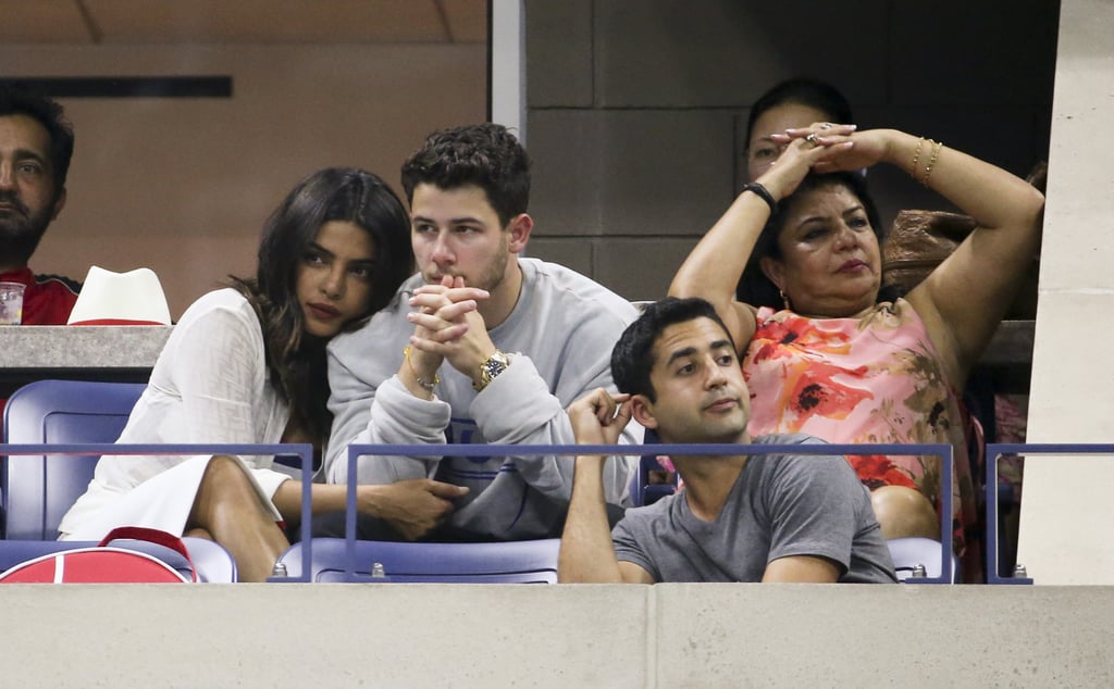 Priyanka Chopra's White Dress With Nick Jonas at US Open