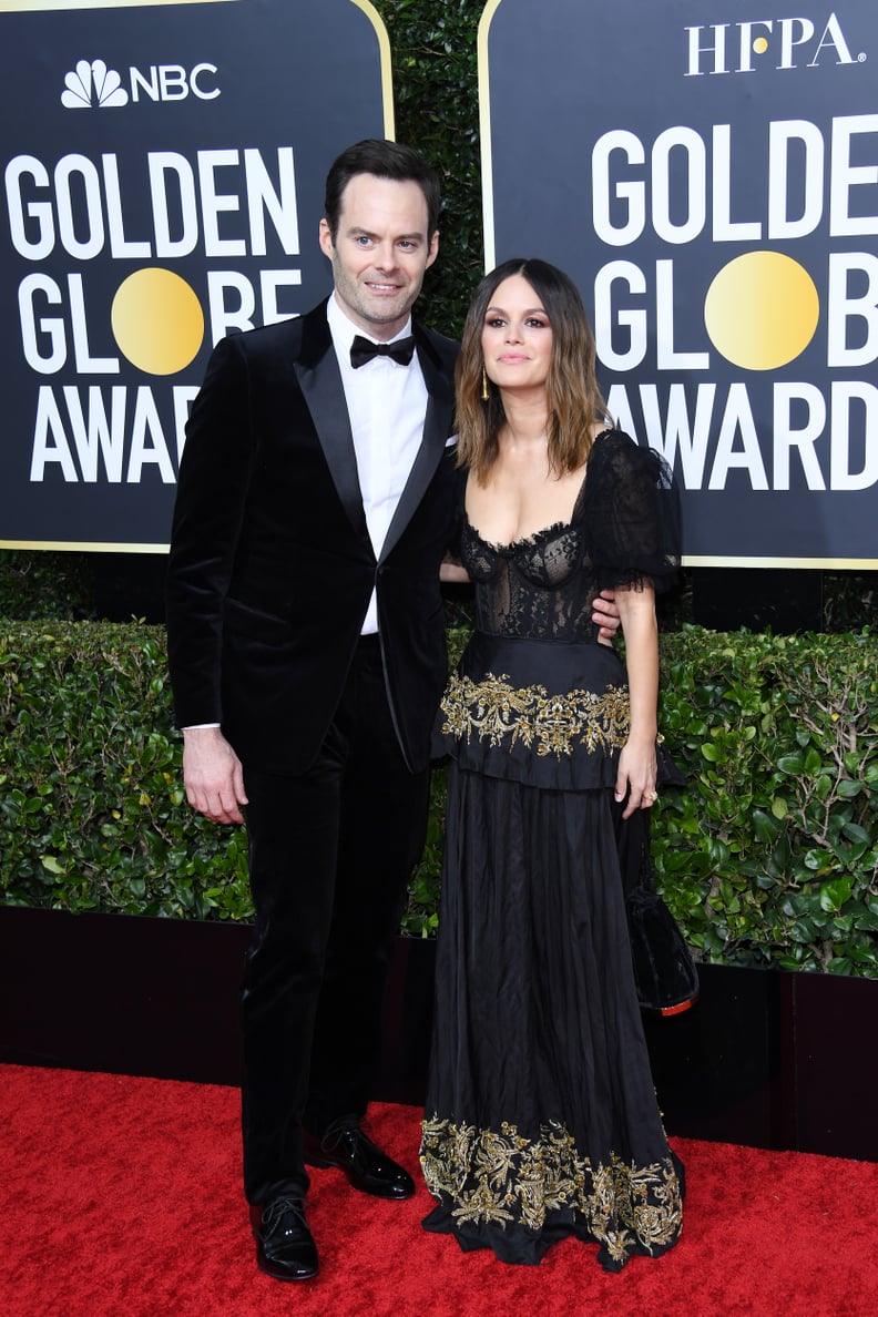 BEVERLY HILLS, CALIFORNIA - JANUARY 05: Bill Hader and Rachel Bilson attend the 77th Annual Golden Globe Awards at The Beverly Hilton Hotel on January 05, 2020 in Beverly Hills, California. (Photo by Daniele Venturelli/WireImage)
