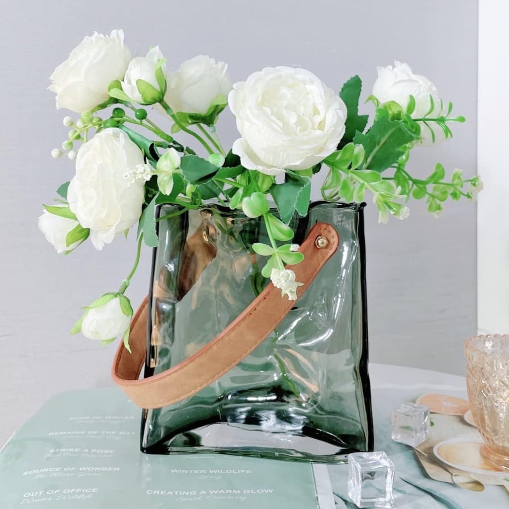 Shop the Amazon Glass Purse Flower Vases Trending on TikTok POPSUGAR Home
