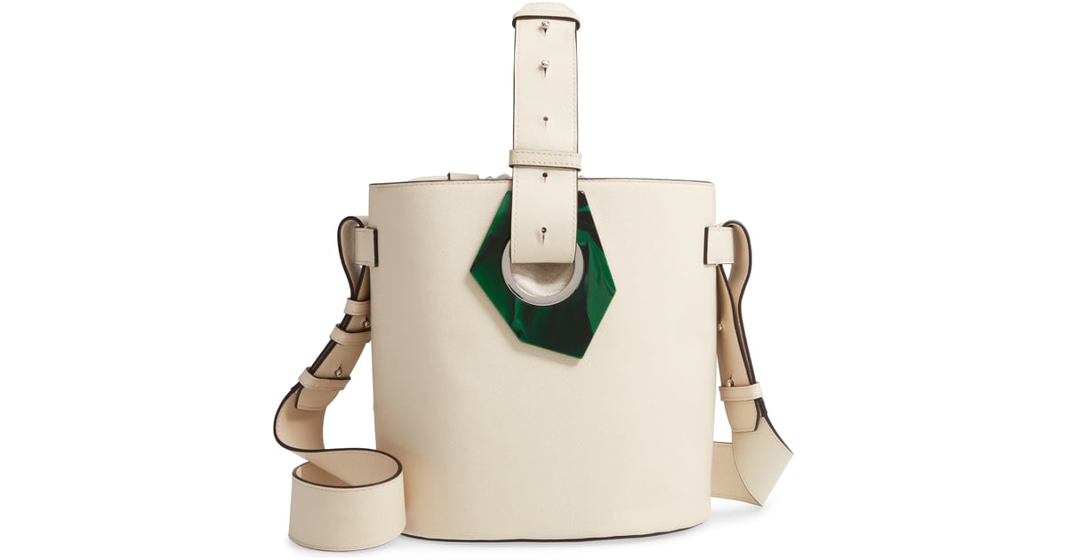 Ganni Leather Bucket Bag | The Best Designer Bags to Invest in for 2020 | POPSUGAR Fashion Photo 16