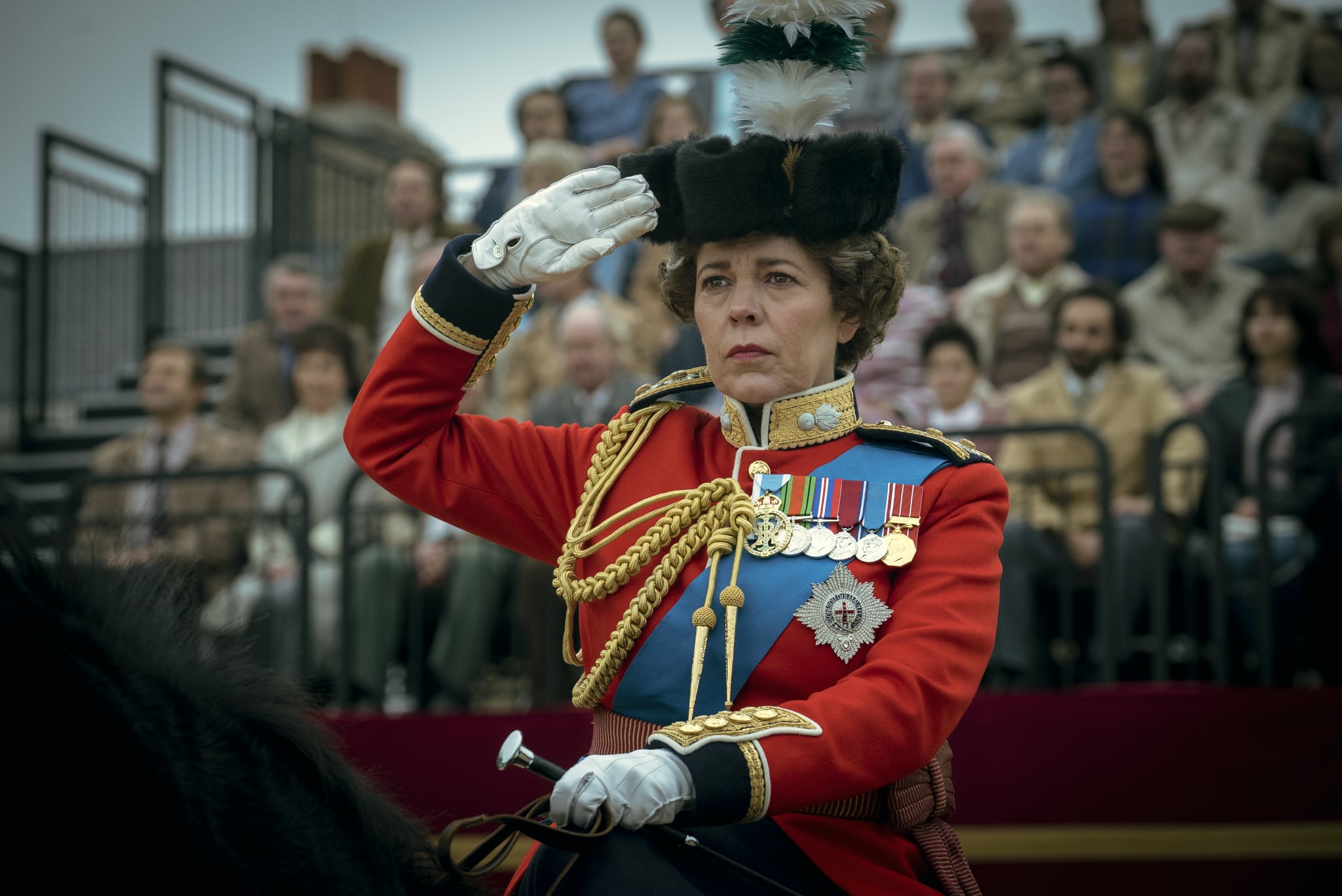 Picture shows: (L-R) Queen Elizabeth II (OLIVIA COLEMAN) **VANITY FAIR EXCLUSIVE**