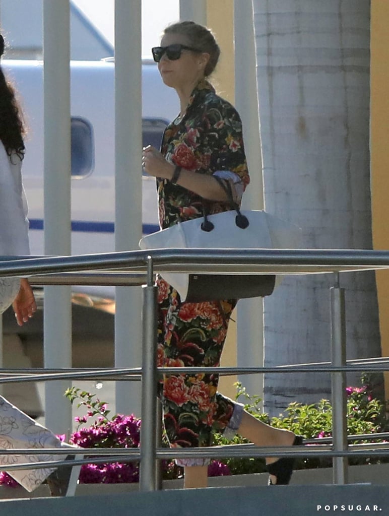 Gwyneth Paltrow Floral Jumpsuit in Mexico