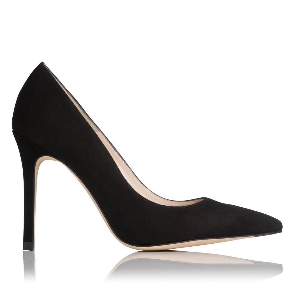 Our Pick: L.K. Bennett Fern Black Suede Closed Courts