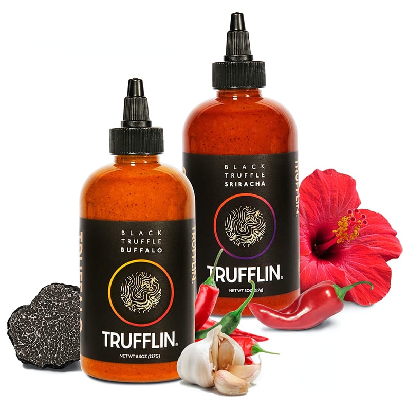 Trufflin Sriracha Hot Sauce and Spicy Buffalo Sauce 2-Pack Bundle