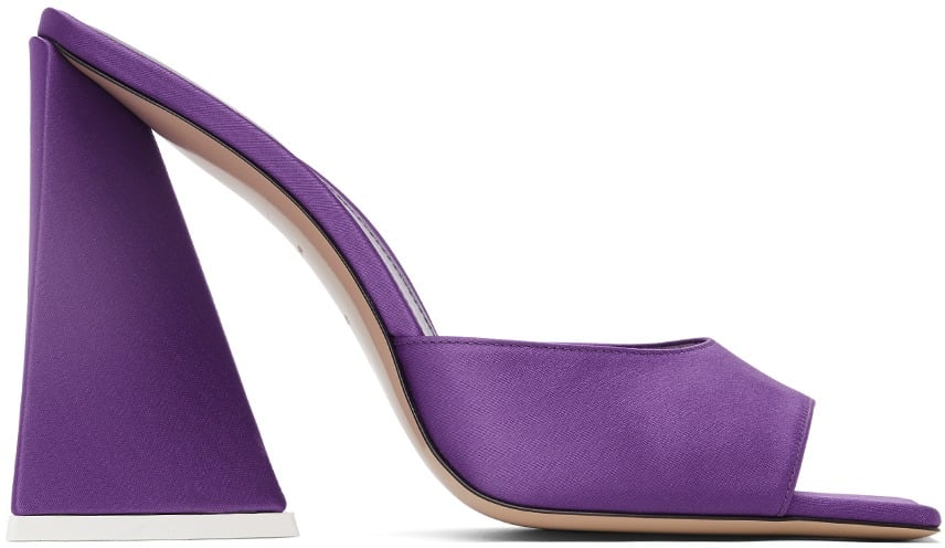 Lavender new arrivals mules shoes