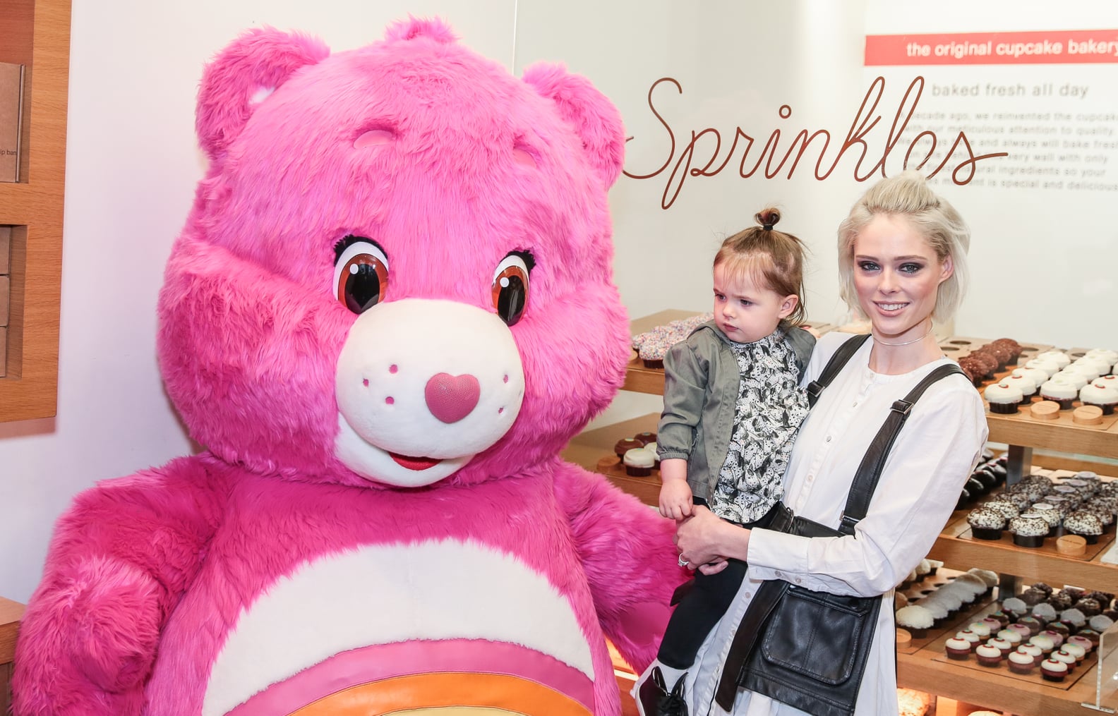 Coco Rocha and Daughter at Sprinkles Event in NYC Jan. 2017 POPSUGAR