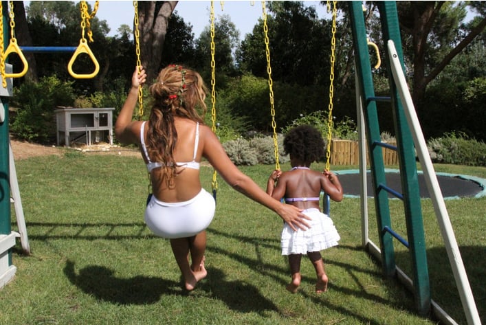 You don't even really want to BE Beyoncé; you'd much rather be Blue Ivy, so that you could hang out with Beyoncé all the time.