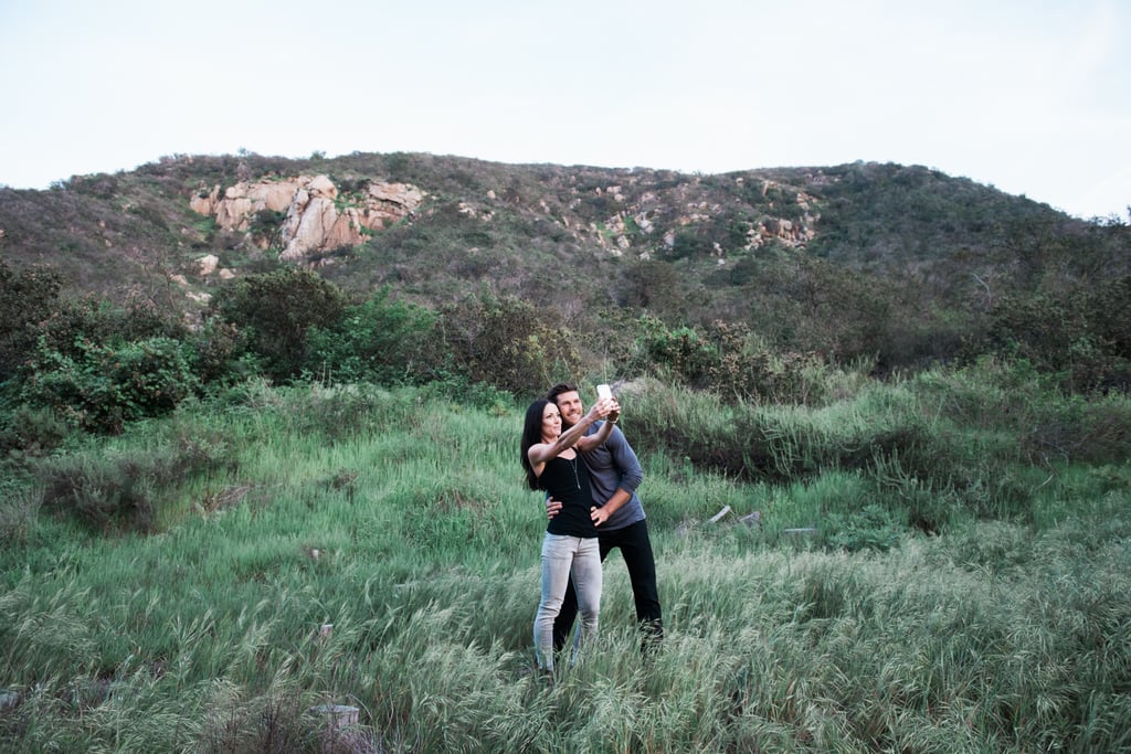 Painting Engagement Photos