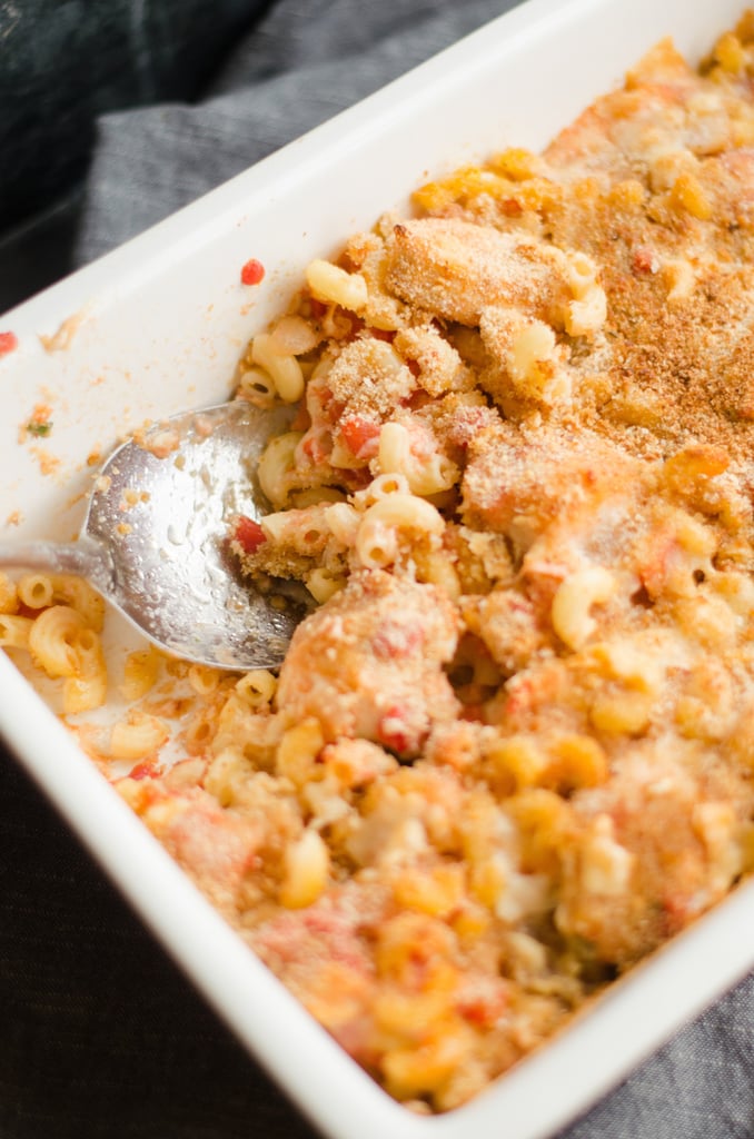 Pastina translates to "little pasta." This tomato-chicken casserole isn't complete without the golden-brown breadcrumbs, parmesan, and butter on top.
Get the recipe: Italian baked chicken and pastina