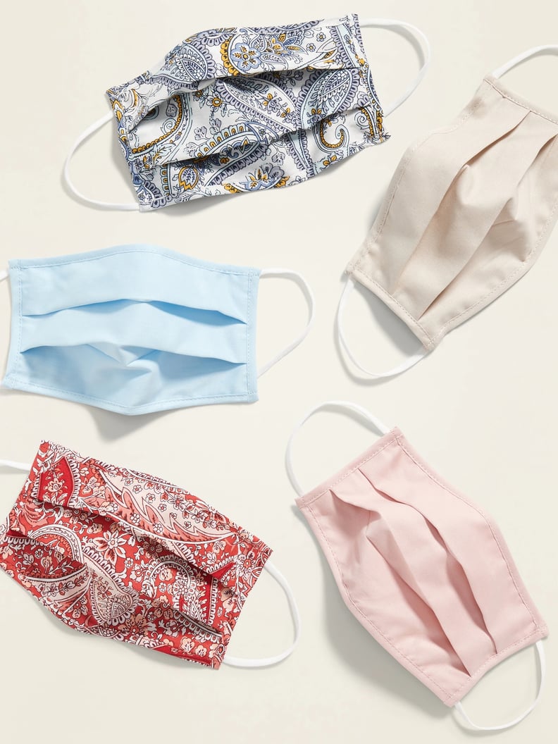 Old Navy 5-Pack of Triple-Layer Face Masks For Adults — Pastels