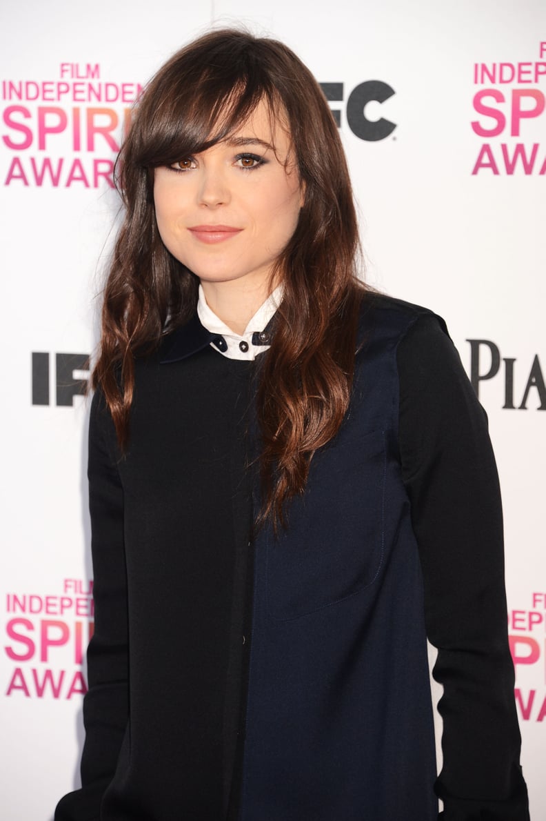 Ellen Page at the Film Independent Spirit Awards in 2013