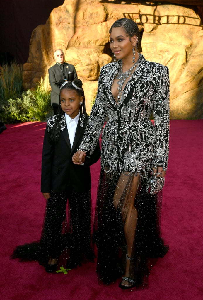 Beyoncé and Blue Ivy at Lion King Premiere LA 2019 Pictures