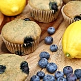 Lemon Blueberry Protein Muffins
