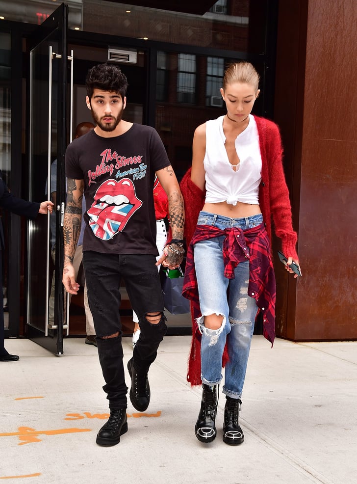 gigi hadid zayn malik shirt