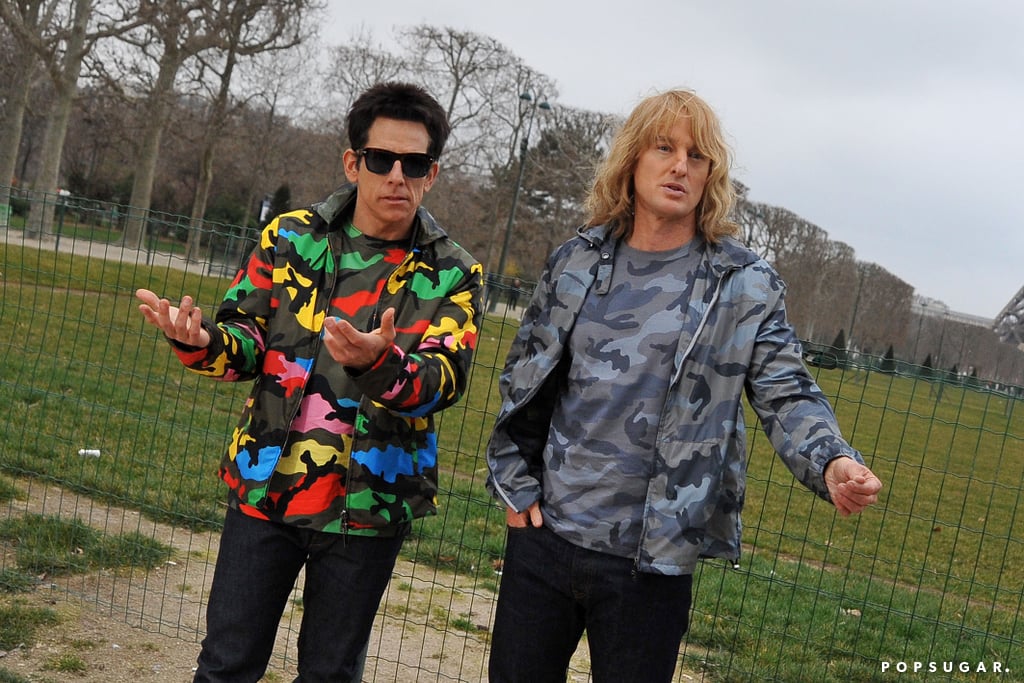 Ben Stiller and Owen Wilson Acting Like Zoolander in Paris