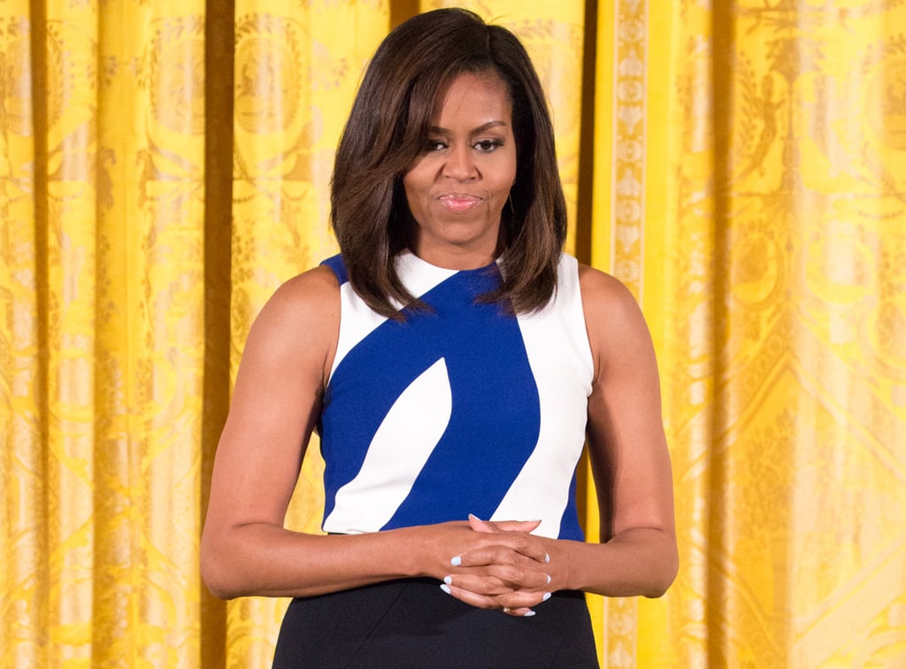 Michelle Obama's Narciso Rodriguez Top and Skirt June 2016