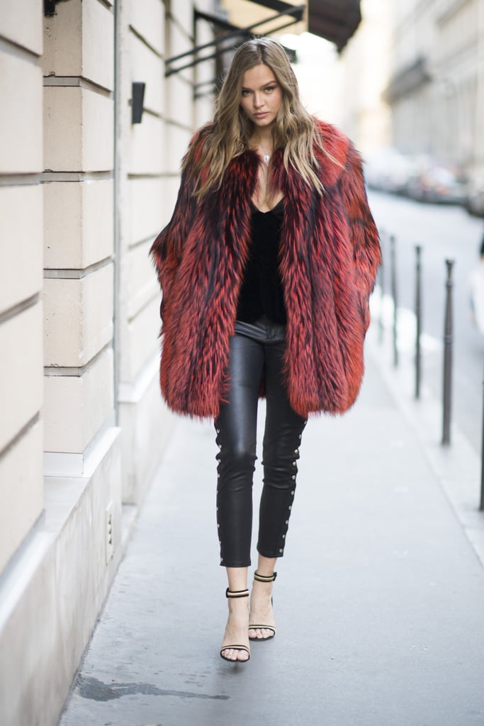 Models Winter Street Style Outfits Popsugar Fashion