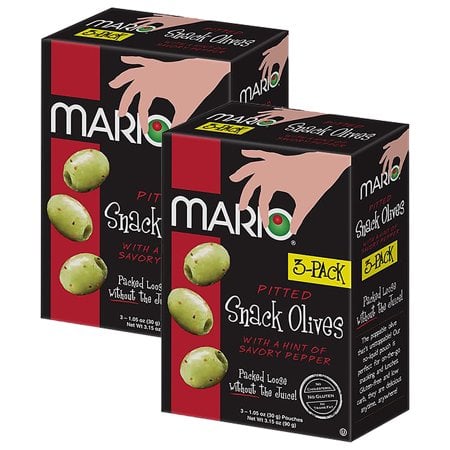 Mario Pitted Snack Olives