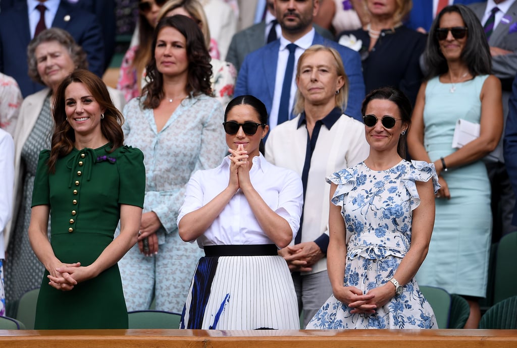 Meghan Markle and Kate Middleton at Wimbledon 2019 Pictures