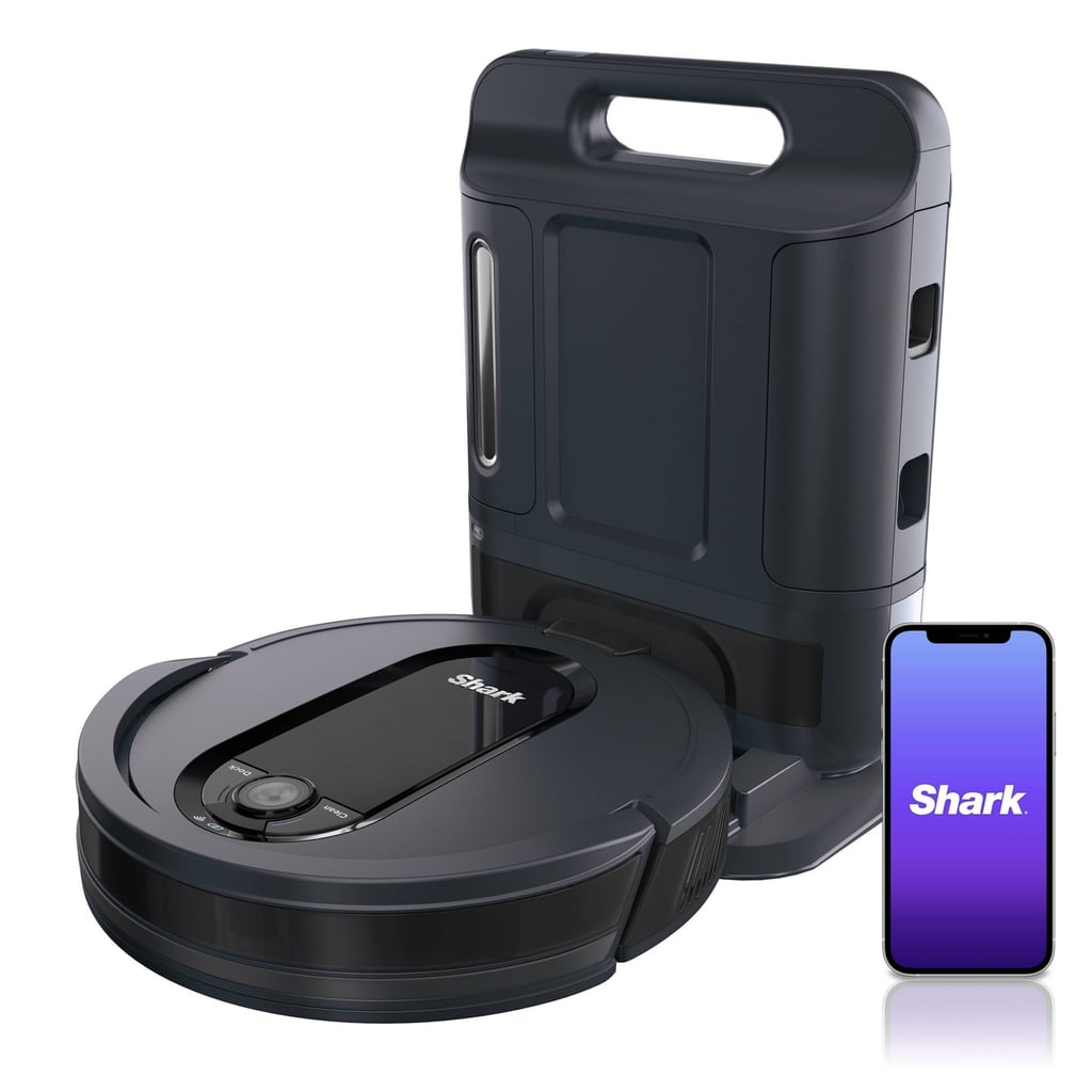 A Smart Vacuum: Shark EZ Wi-Fi Connected Robot Vacuum with XL Self-Empty Base