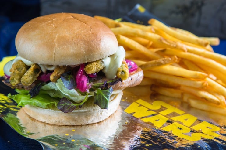 Or just stick to a slightly simpler menu item like the Jedi Order Chicken Sandwich.