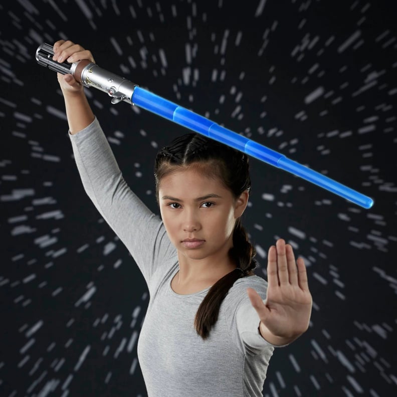 Star Wars Rey Electronic Blue Lightsaber Toy