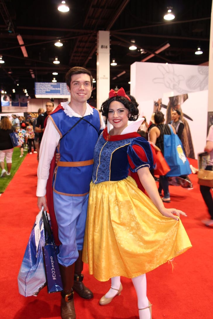 The Prince And Snow White Disney Cosplay Pictures From D23 July 2017