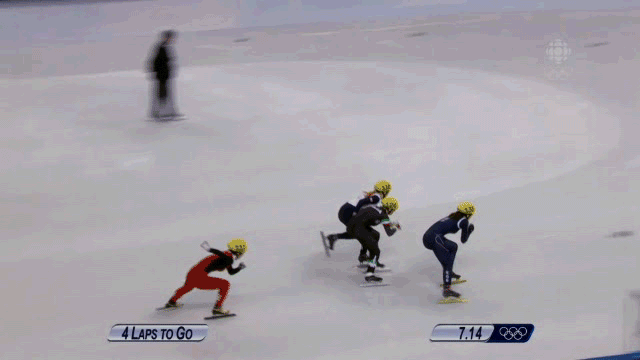 Li Jianrou at the 2014 Winter Olympics in Sochi