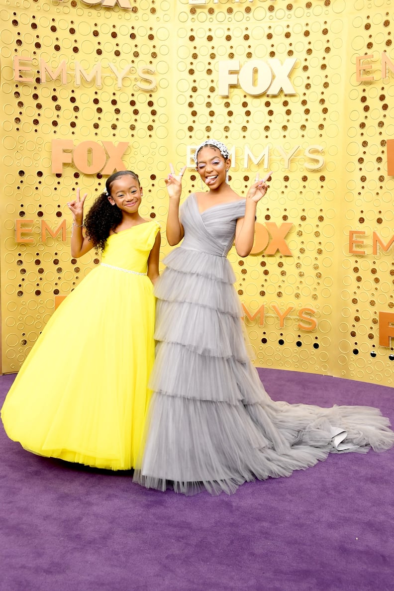 Faithe Herman and Eris Baker at the 2019 Emmys