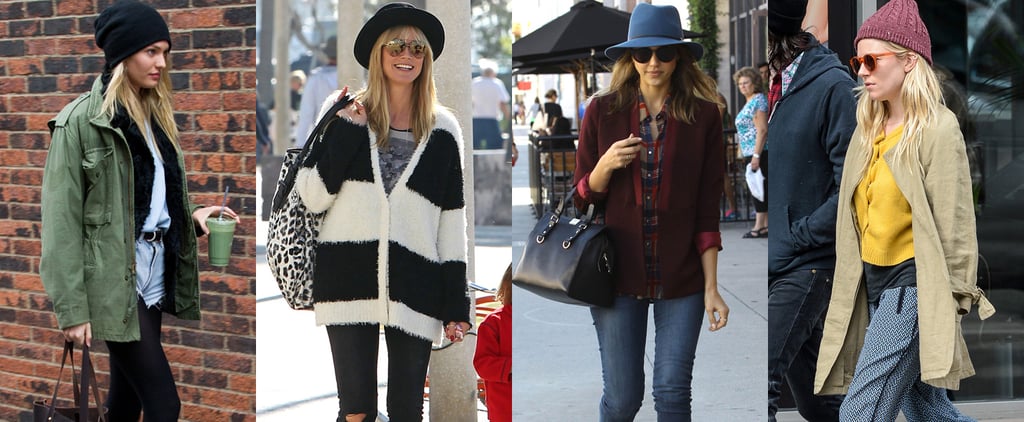 Celebrities in Winter Hats