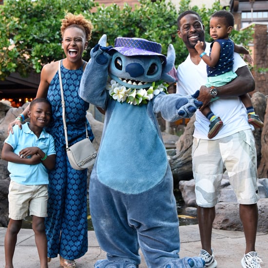 Sterling K. Brown and Family at Disney's Aulani Resort 2017