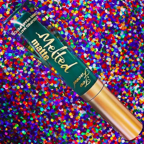Too Faced Green Melted Matte Lipstick