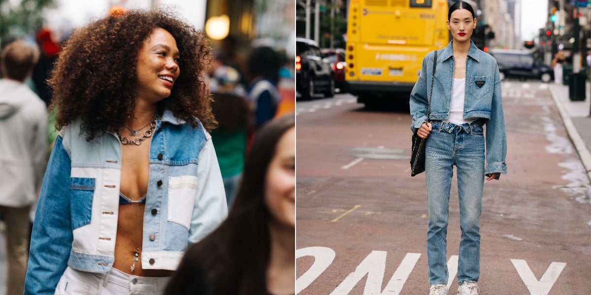 How to Style a Jean Jacket POPSUGAR Fashion