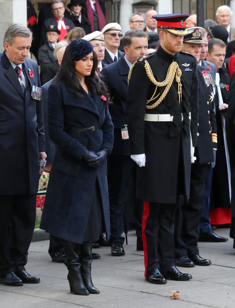 Prince Harry and Meghan Markle Field of Remembrance 2019