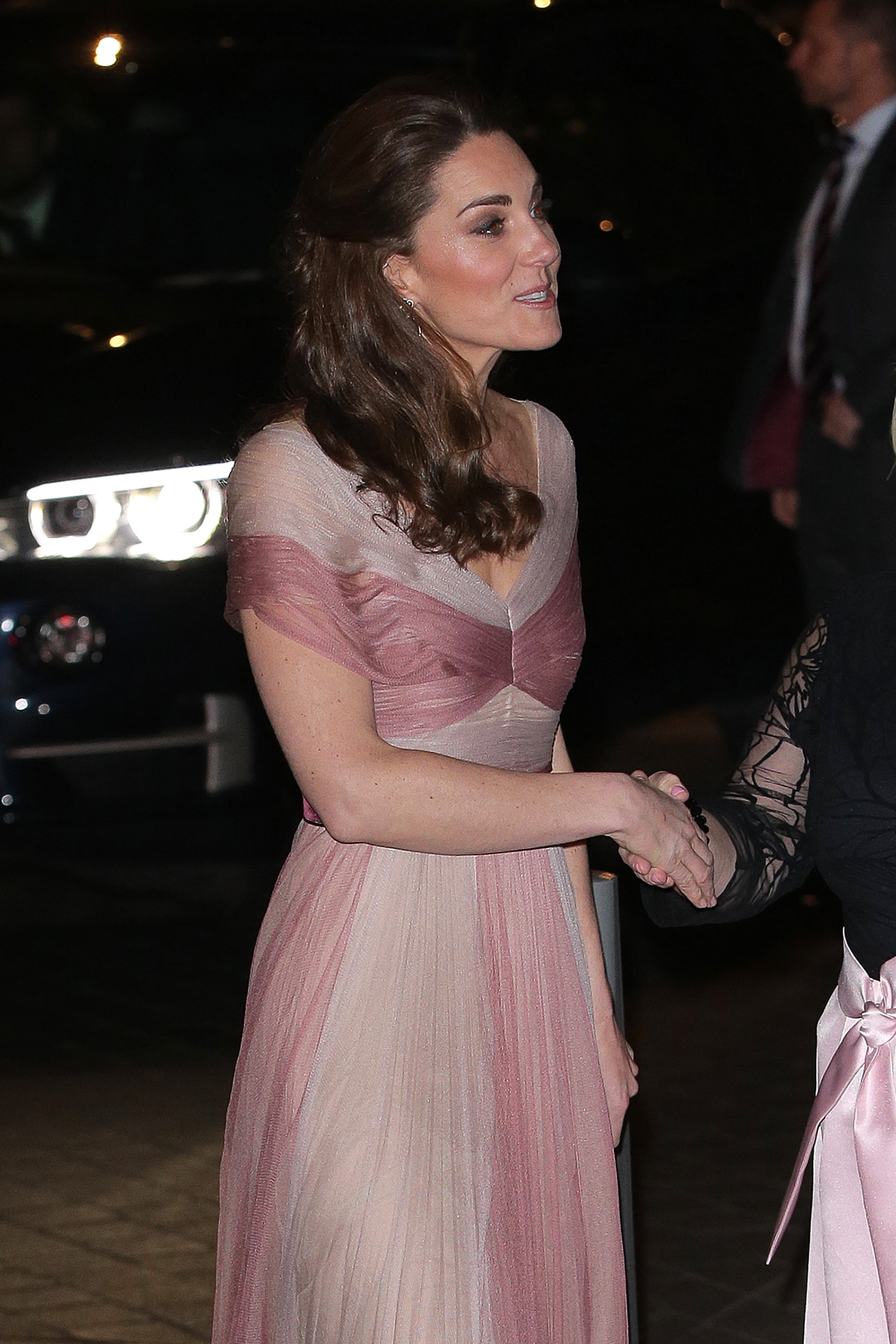 Kate middleton pink gucci dress hot sale
